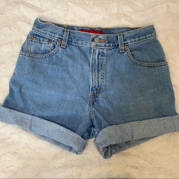 Levi's Pants - Vintage Levi’s high waisted cuffed shorts
